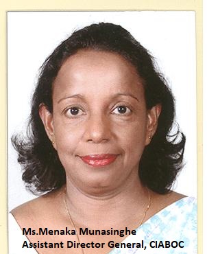 Ms. Menaka Munasinghe ADG 1